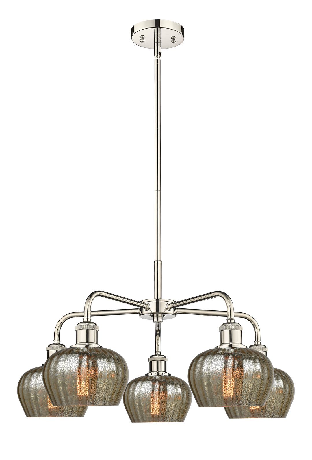 Innovations Lighting Fenton 6.5" Chandelier - Polished Nickel