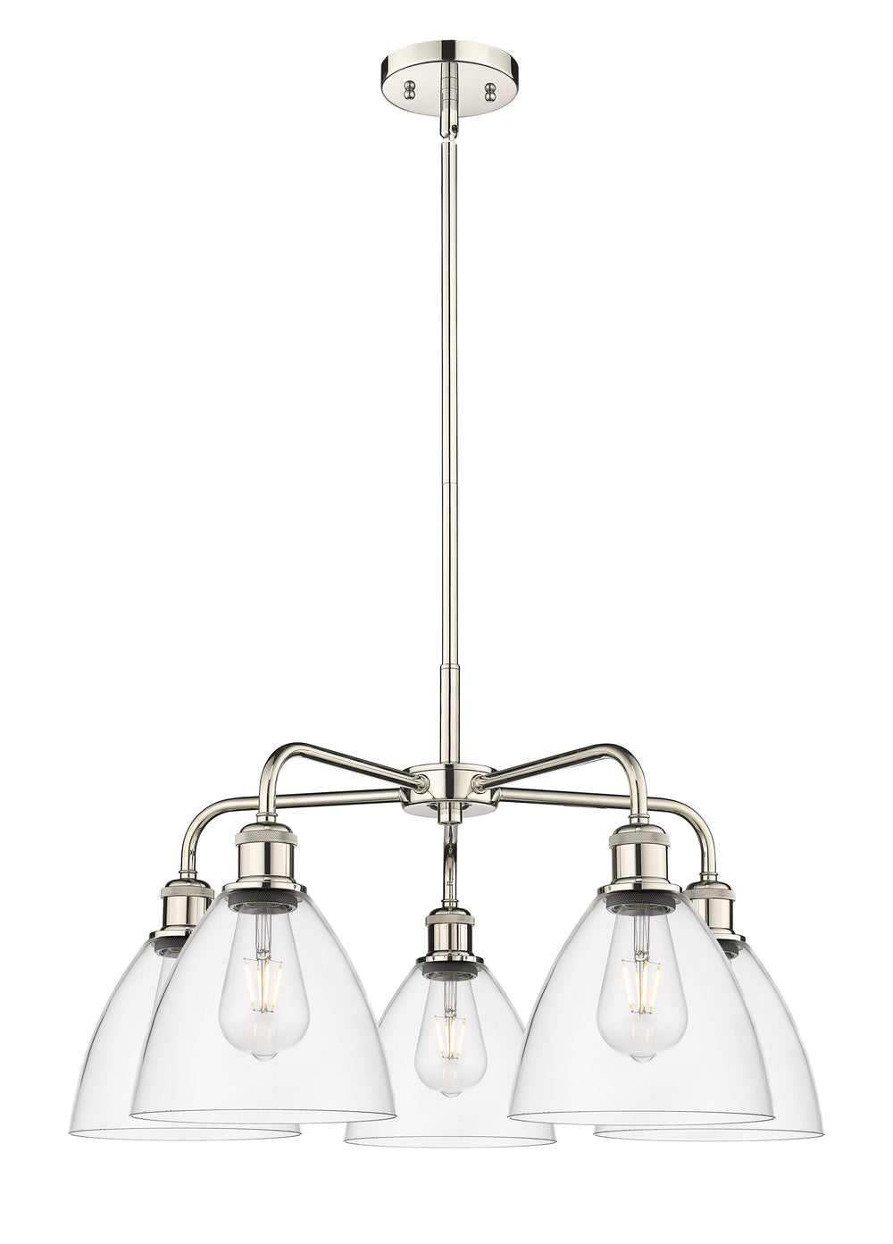 Innovations Lighting Bristol 7.5" Chandelier - Polished Nickel