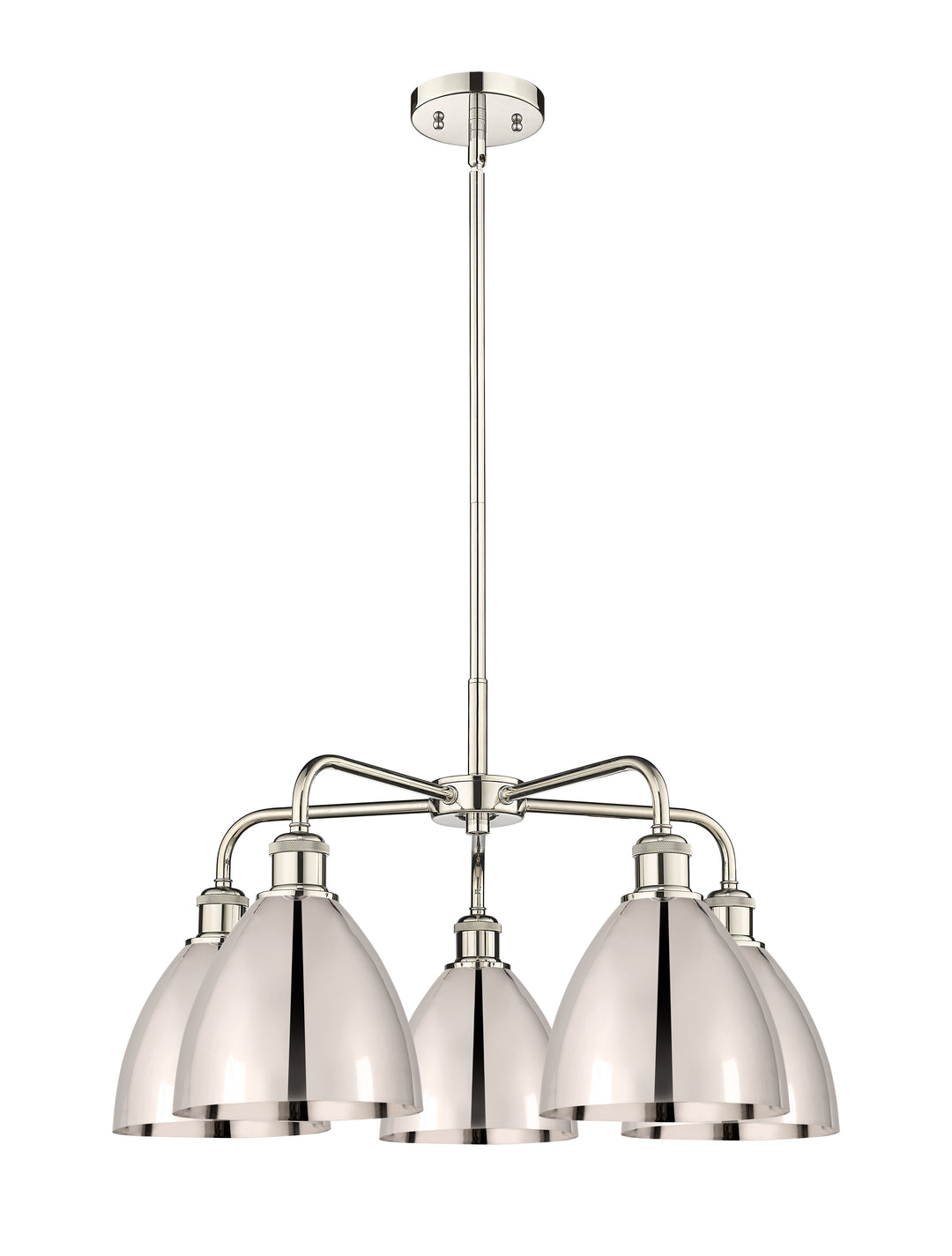 Innovations Lighting Bristol 7.5" Chandelier - Polished Nickel Chandeliers Innovations Lighting Default Title  