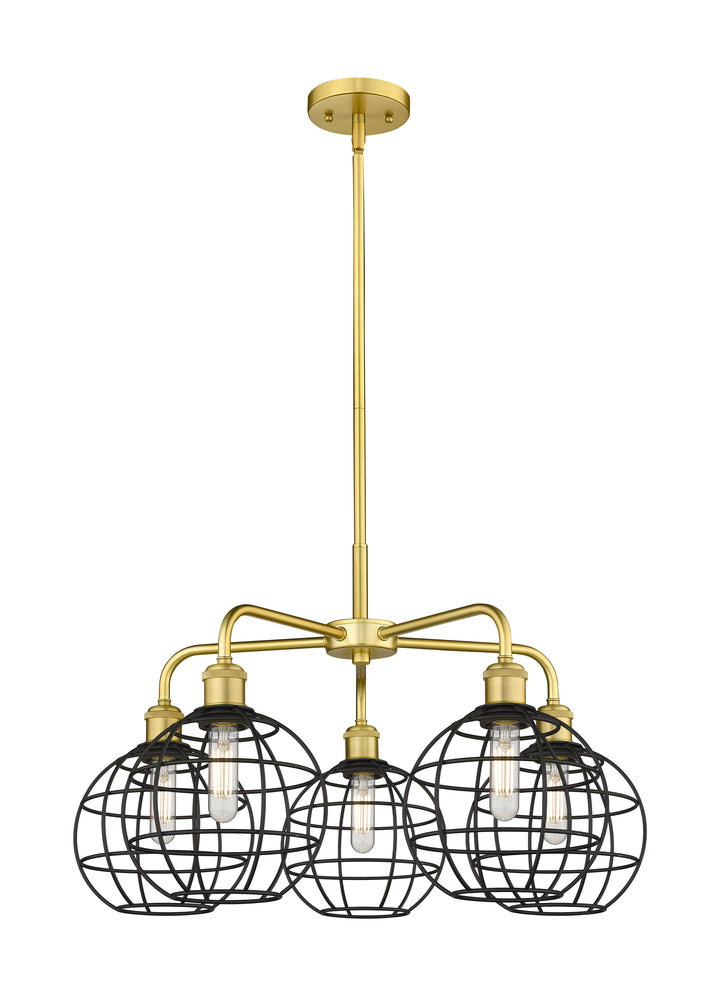 Innovations Lighting Lake Placid 8" Chandelier Chandeliers Innovations Lighting Satin Gold  