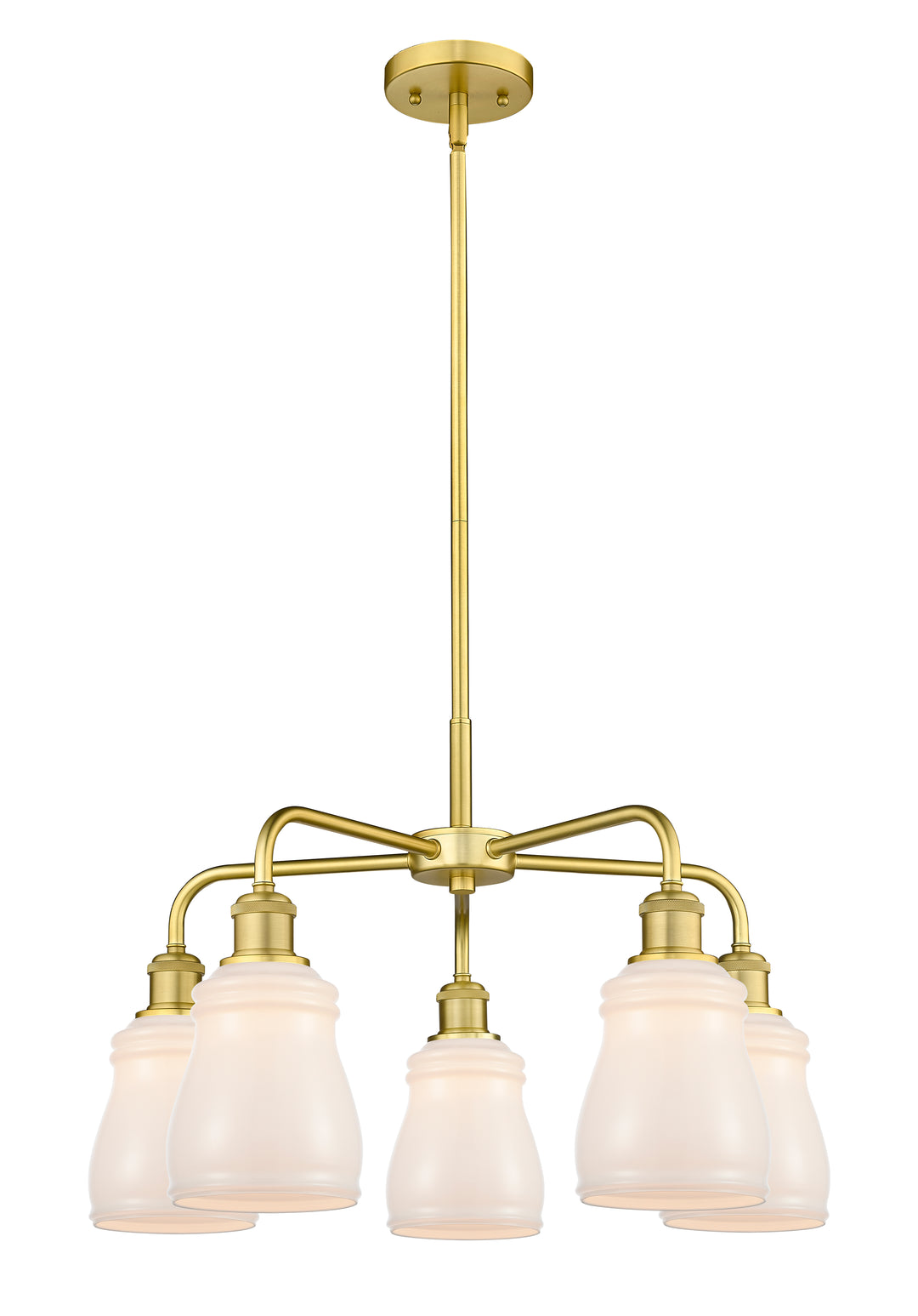 Innovations Lighting Ellery 5" Chandelier - Satin Gold