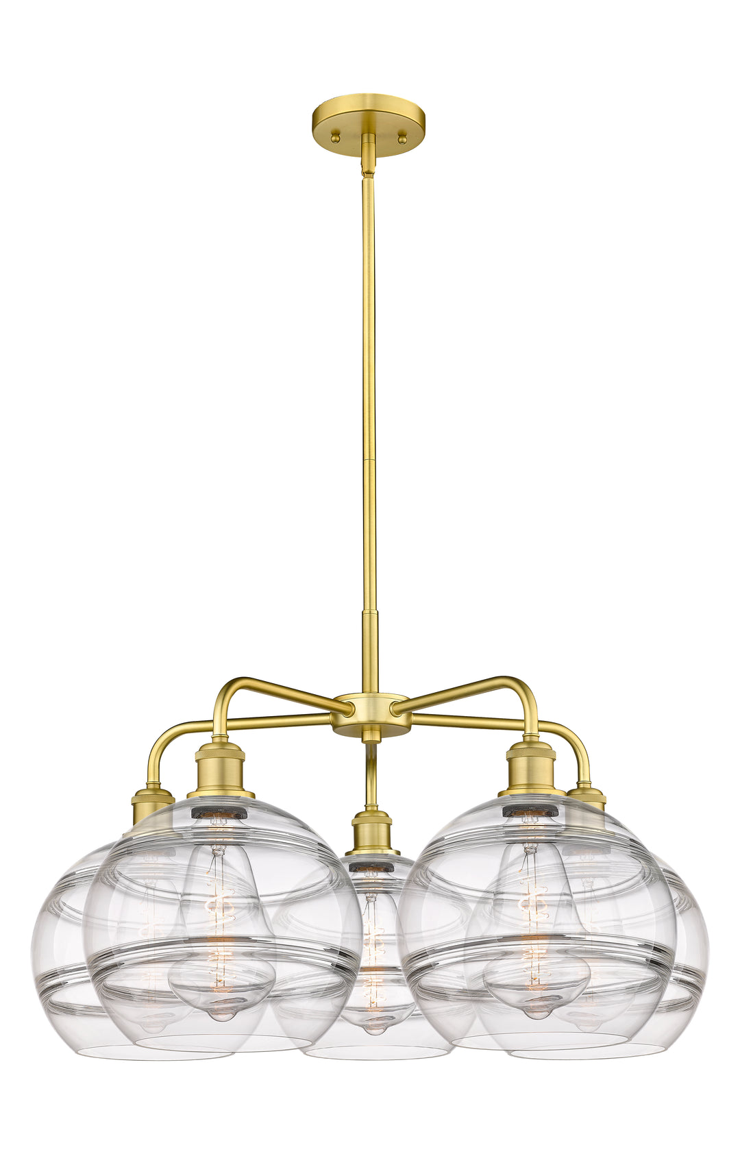 Innovations Lighting Rochester 10" Chandelier - Satin Gold