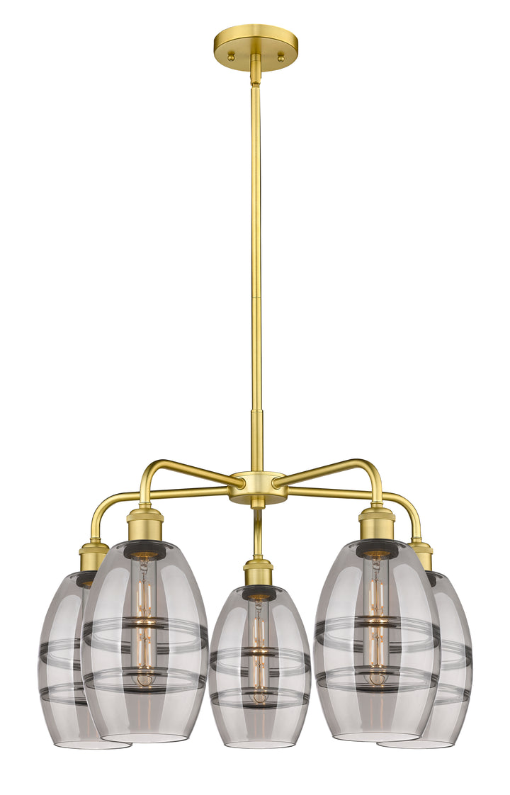 Innovations Lighting Vaz 6" Chandelier - Satin Gold