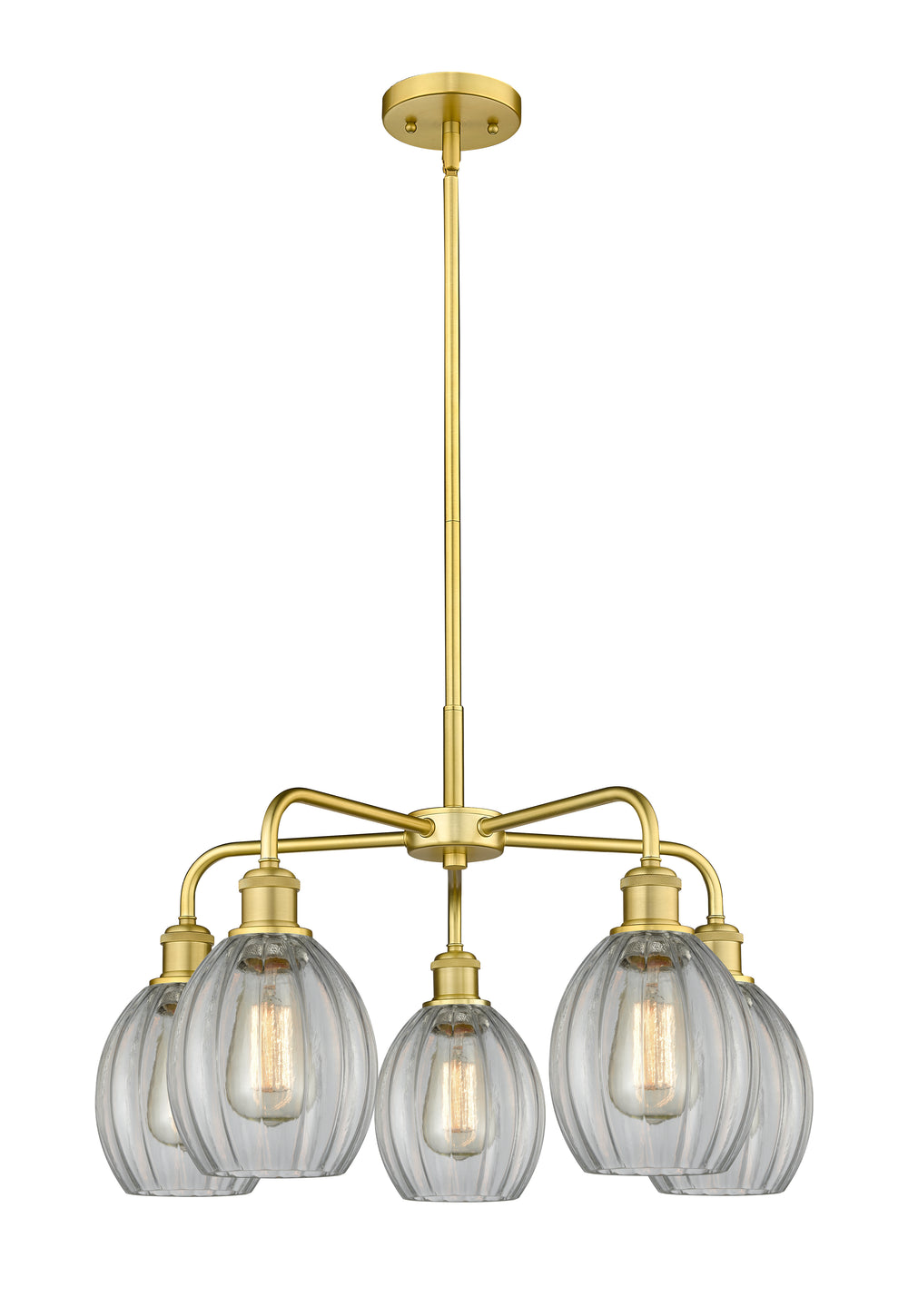 Innovations Lighting Eaton 5.5" Chandelier - Satin Gold