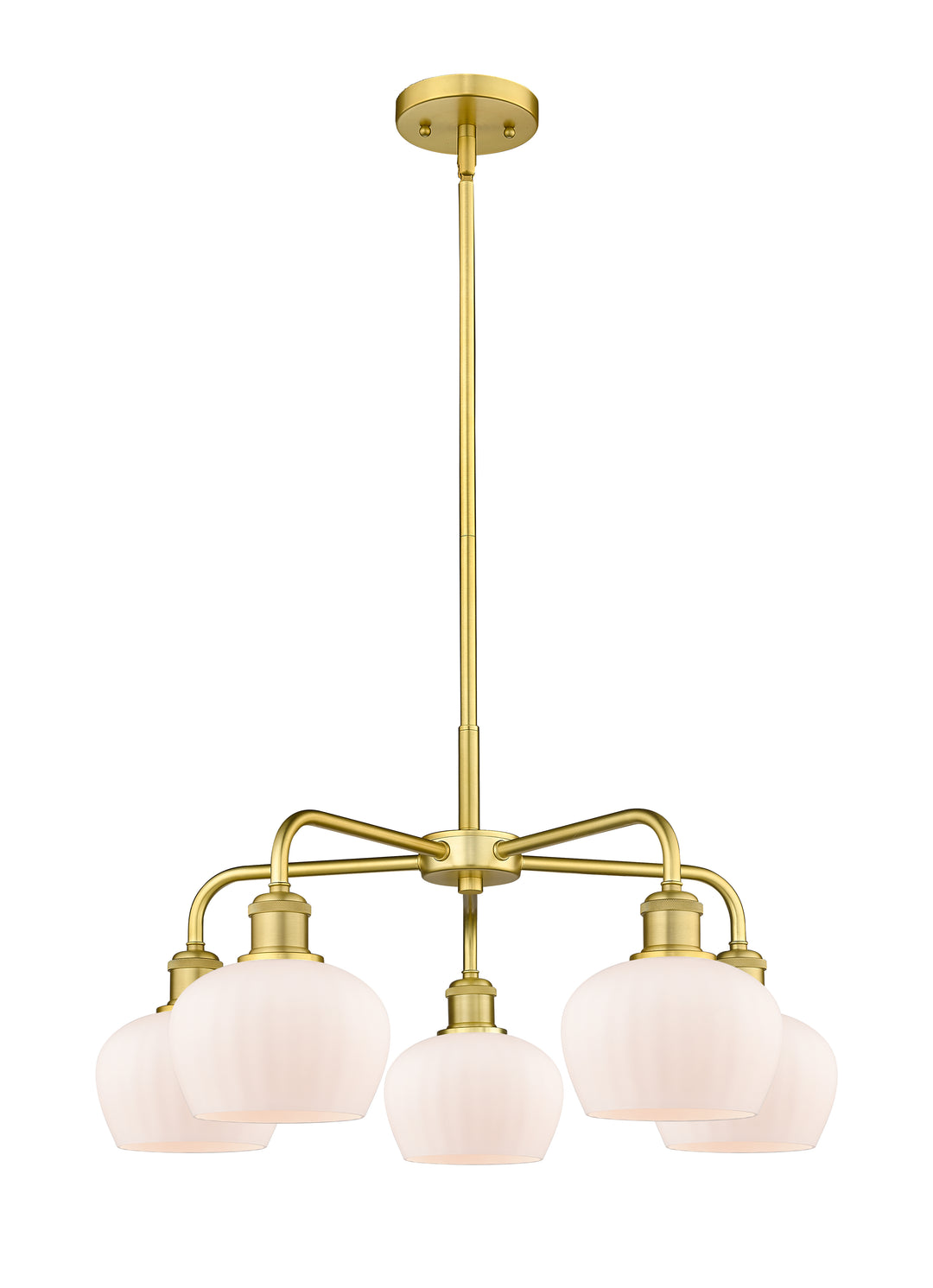 Innovations Lighting Fenton 6.5" Chandelier - Satin Gold