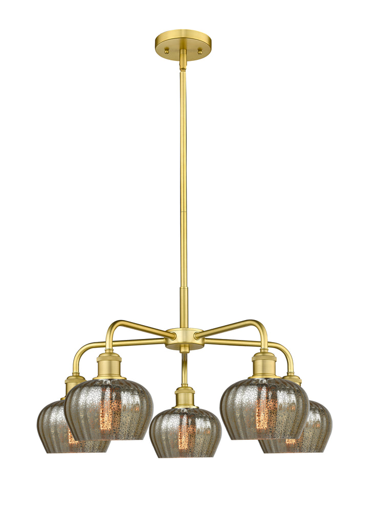 Innovations Lighting Fenton 6.5" Chandelier - Satin Gold