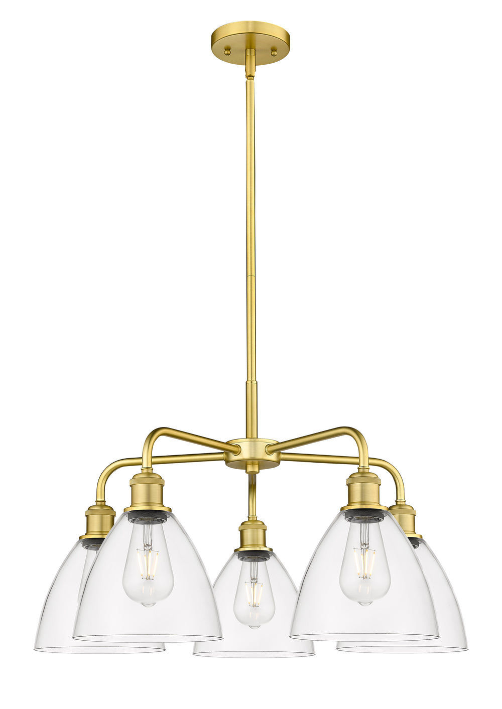 Innovations Lighting Bristol 7.5" Chandelier - Satin Gold