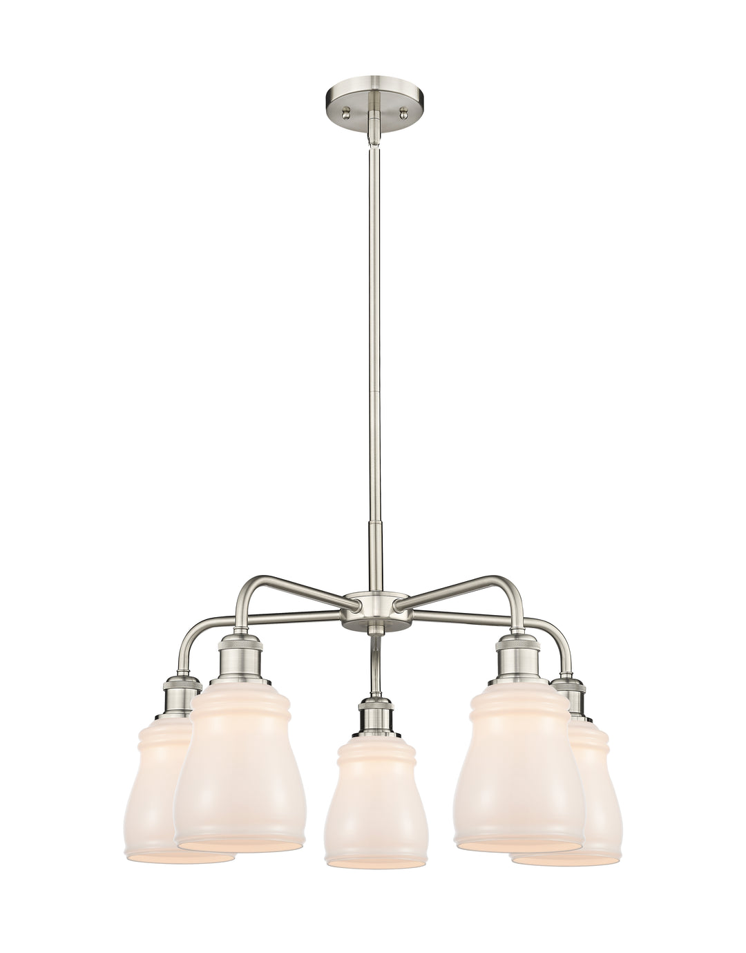 Innovations Lighting Ellery 5" Chandelier - Satin Nickel