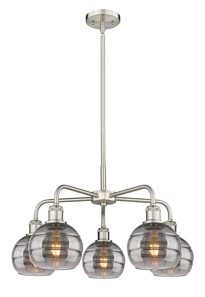 Innovations Lighting Rochester 6" Chandelier - Satin Nickel