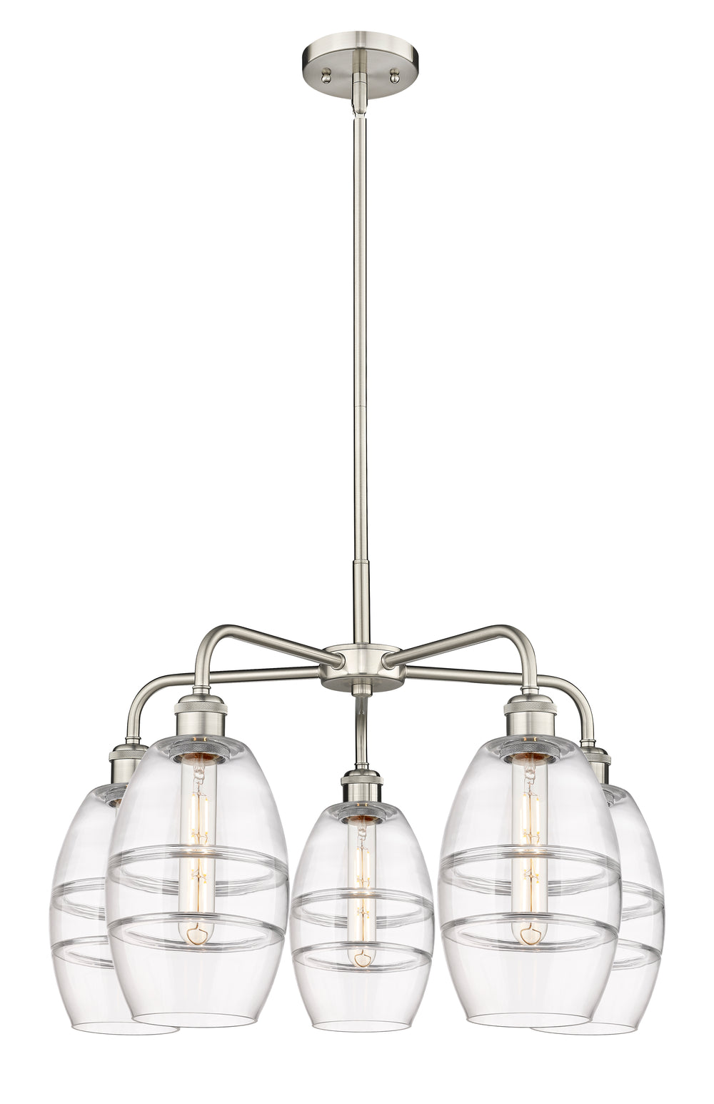 Innovations Lighting Vaz 6" Chandelier - Satin Nickel