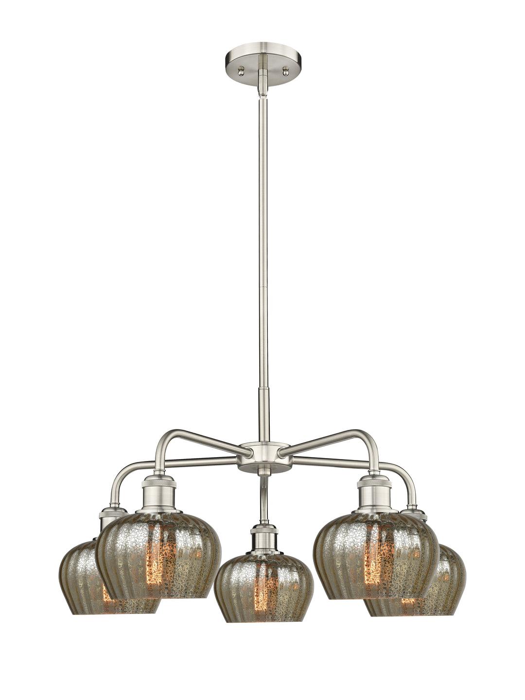 Innovations Lighting Fenton 6.5" Chandelier - Satin Nickel