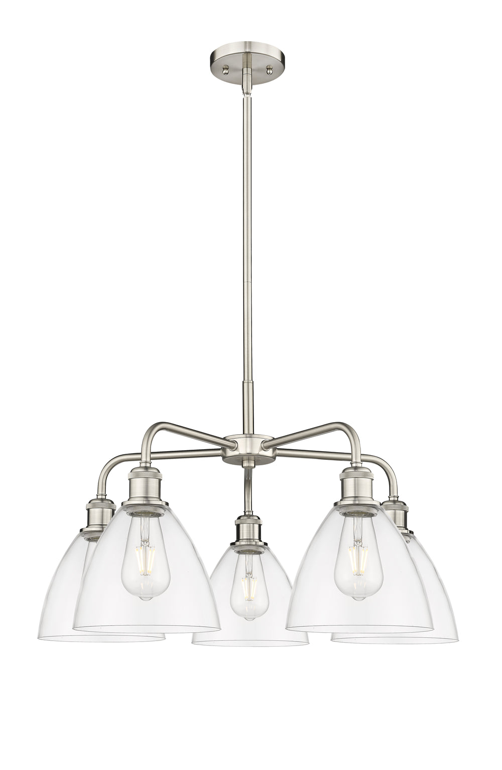 Innovations Lighting Bristol 7.5" Chandelier - Satin Nickel