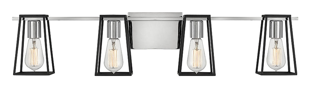 Hinkley Filmore Bath Bar Vanity Lights Hinkley Chrome 6.75x33.5x7.5 