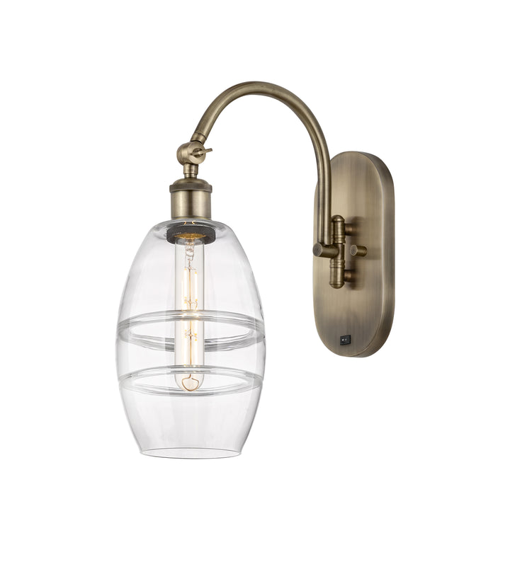 Innovations Lighting Vaz 6" Sconce - Antique Brass Wall Sconces Innovations Lighting   