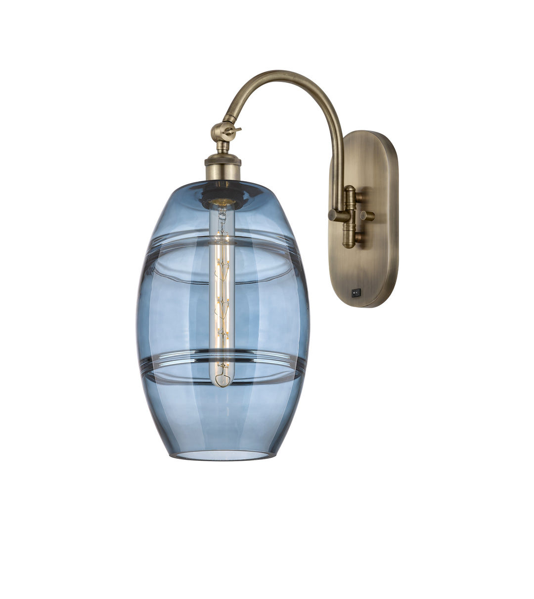 Innovations Lighting Vaz 8" Sconce - Antique Brass Wall Sconces Innovations Lighting   