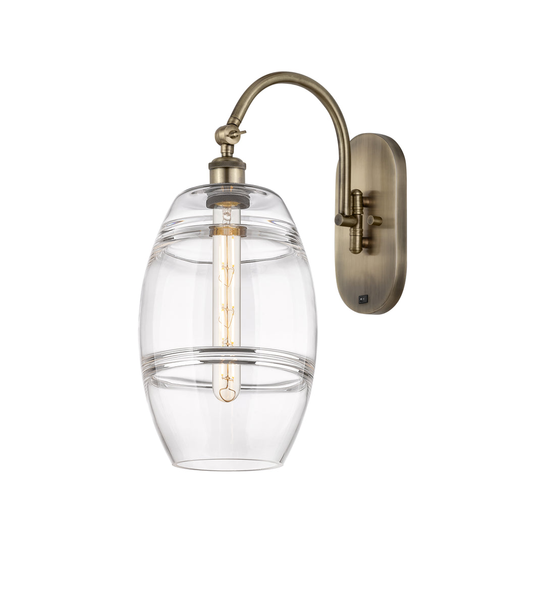 Innovations Lighting Vaz 8" Sconce - Antique Brass Wall Sconces Innovations Lighting   