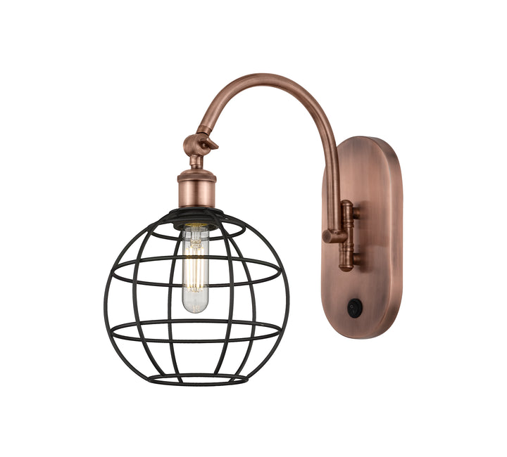 Innovations Lighting Lake Placid 8" Sconce - Antique Copper Wall Sconces Innovations Lighting Default Title  