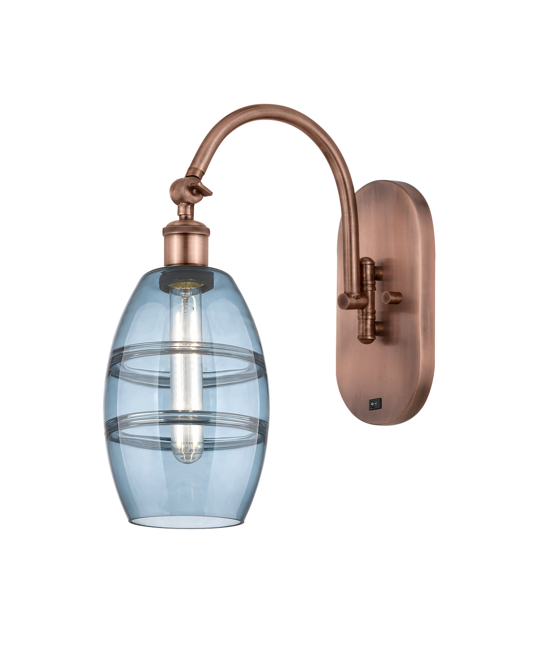 Innovations Lighting Vaz 6" Sconce - Antique Copper Wall Sconces Innovations Lighting   