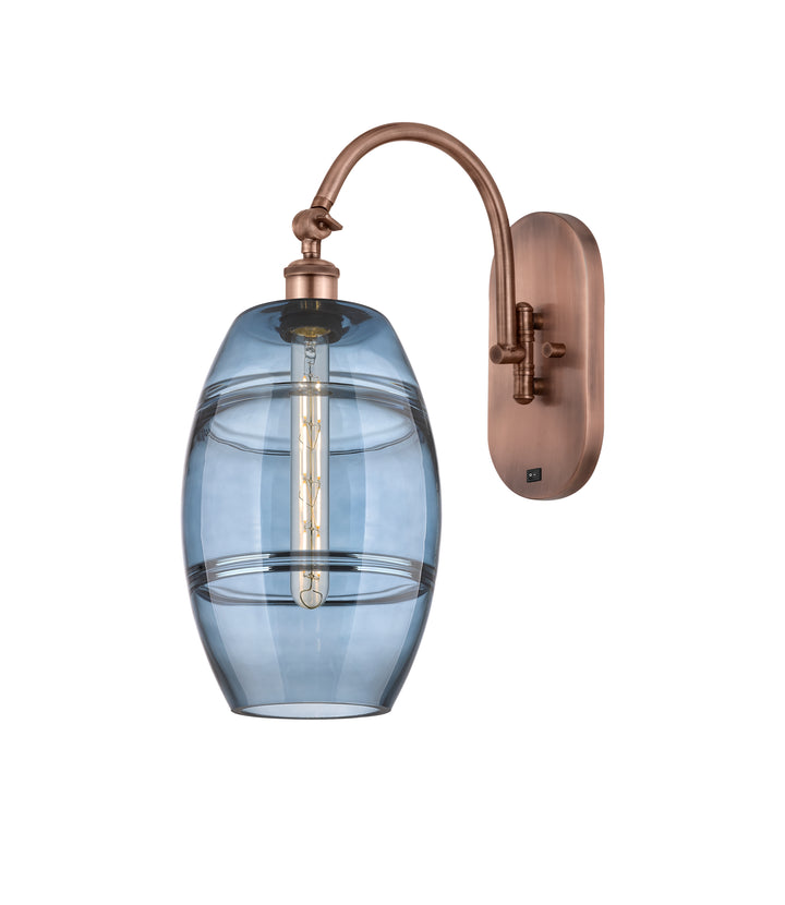 Innovations Lighting Vaz 8" Sconce - Antique Copper Wall Sconces Innovations Lighting   