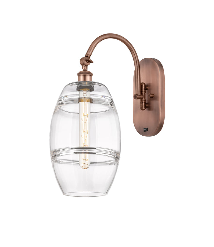 Innovations Lighting Vaz 8" Sconce - Antique Copper Wall Sconces Innovations Lighting   