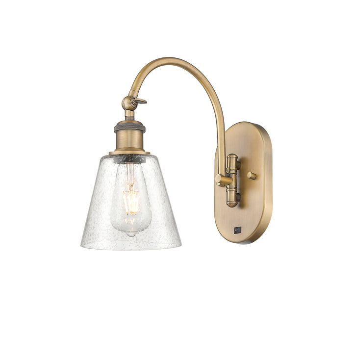 Innovations Lighting Caton 6" Sconce - Brushed Brass Wall Sconces Innovations Lighting Frosted ; Glass Type: Frosted  