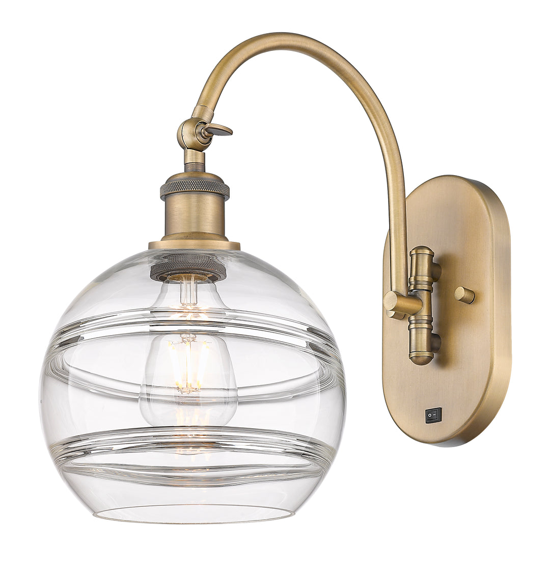 Innovations Lighting Rochester 8" Sconce - Brushed Brass