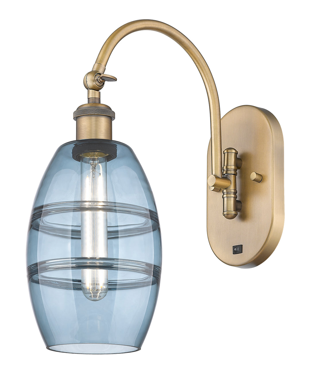 Innovations Lighting Vaz 6" Sconce - Brushed Brass Wall Sconces Innovations Lighting   