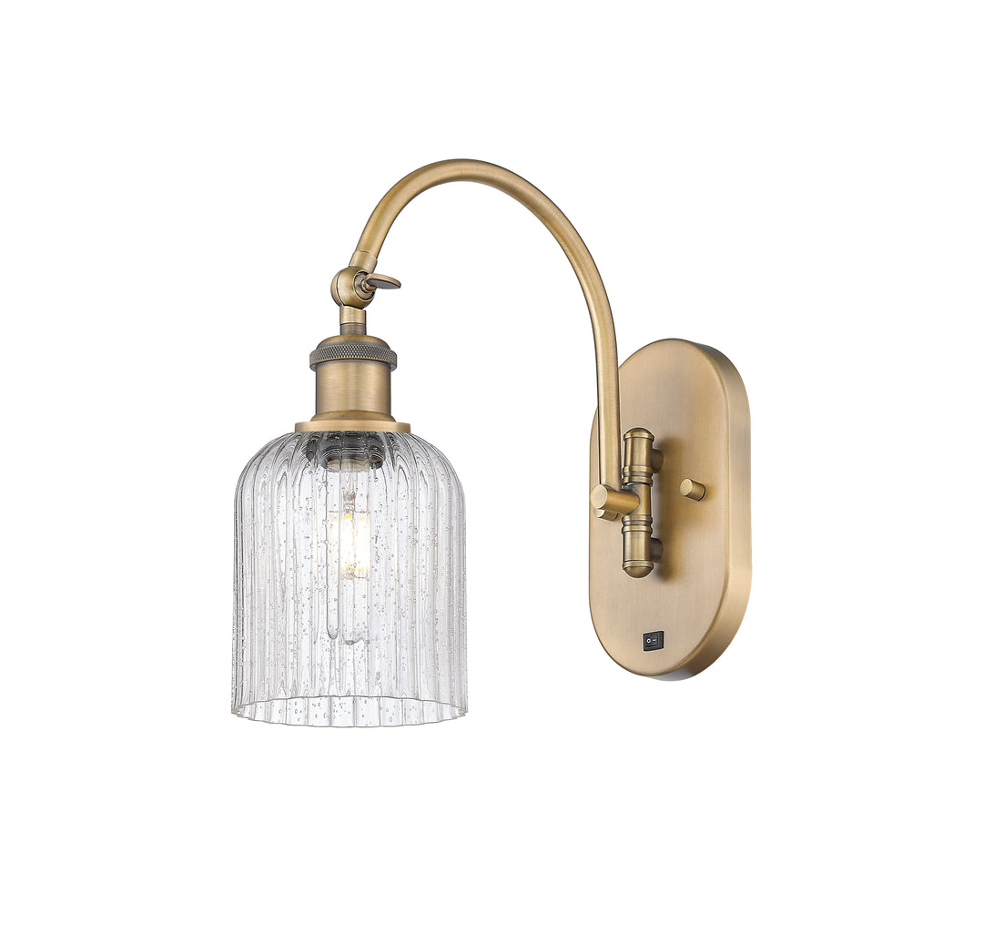 Innovations Lighting Bridal Veil 5" Sconce - Brushed Brass Wall Sconces Innovations Lighting   