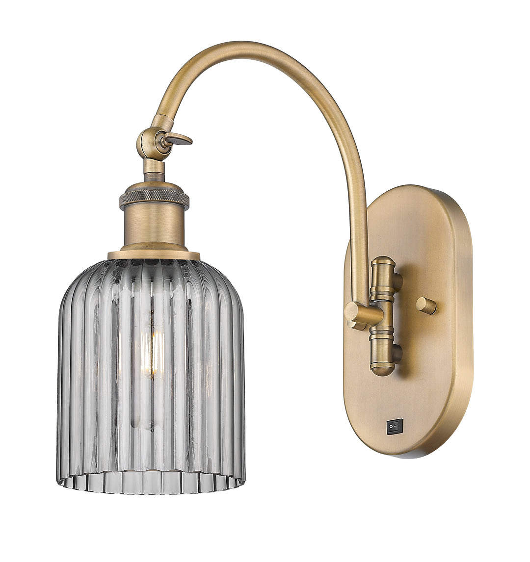 Innovations Lighting Bridal Veil 5" Sconce - Brushed Brass Wall Sconces Innovations Lighting   