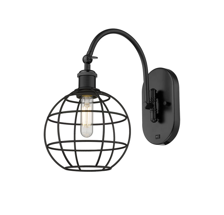 Innovations Lighting Lake Placid 8" Sconce - Matte Black Wall Sconces Innovations Lighting Default Title  