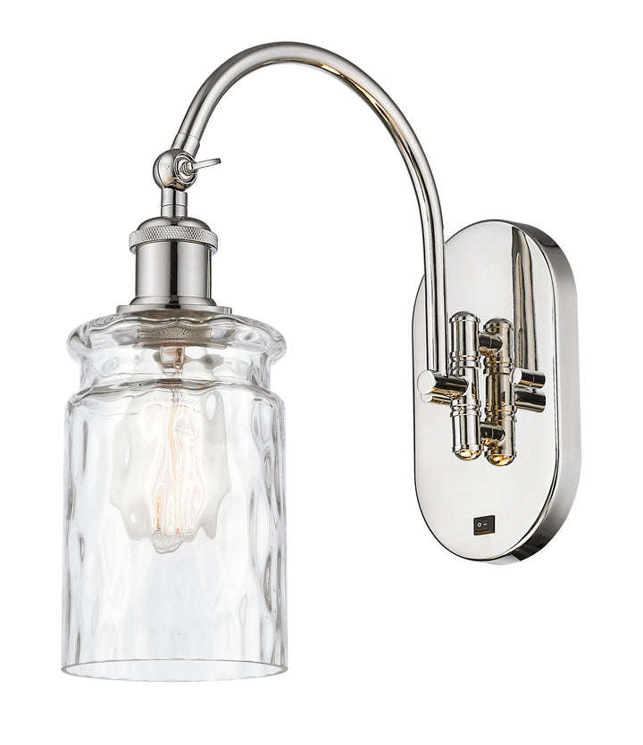 Innovations Lighting Candor 5" Sconce - Polished Nickel Wall Sconces Innovations Lighting   