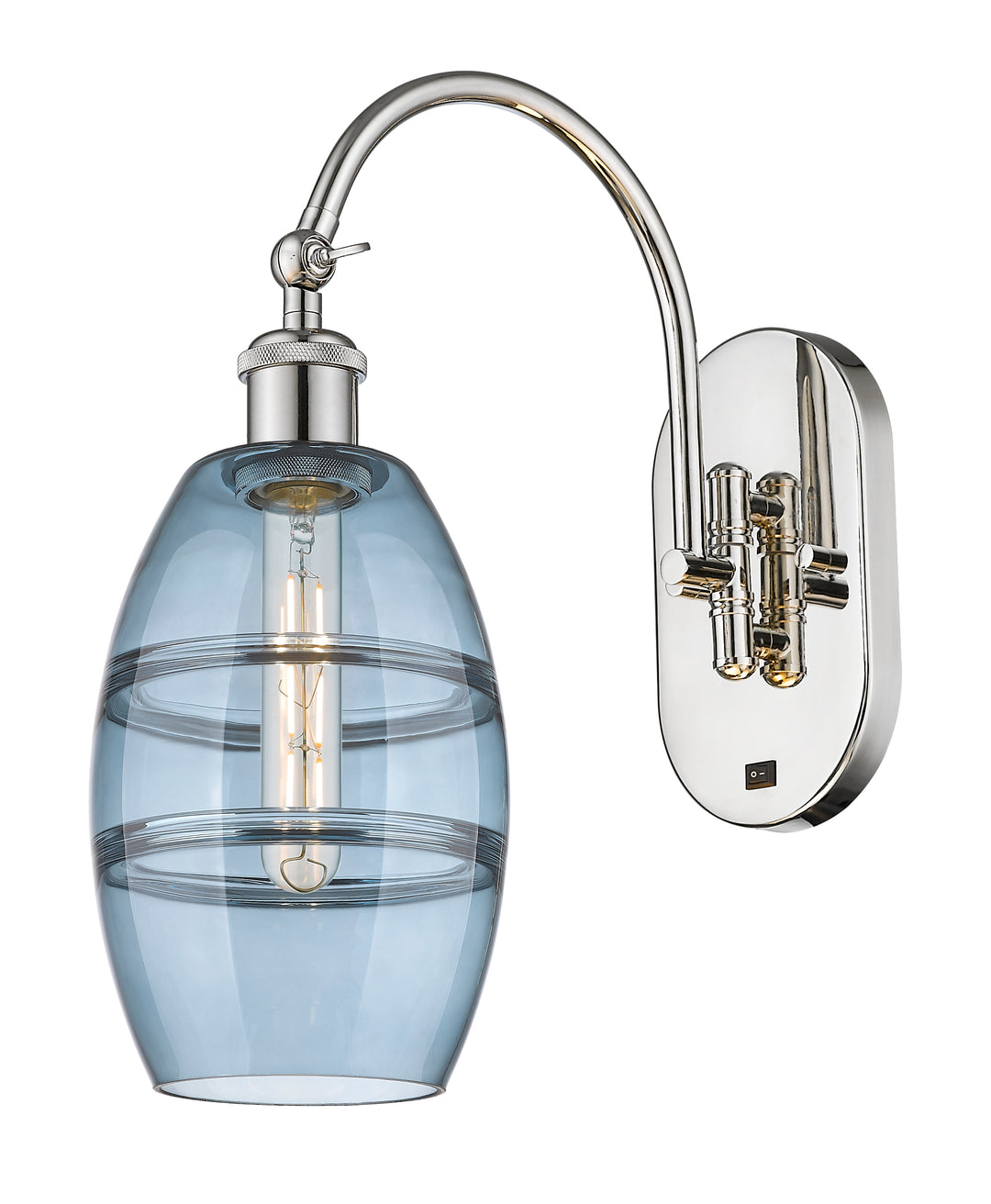 Innovations Lighting Vaz 6" Sconce - Polished Nickel Wall Sconces Innovations Lighting   