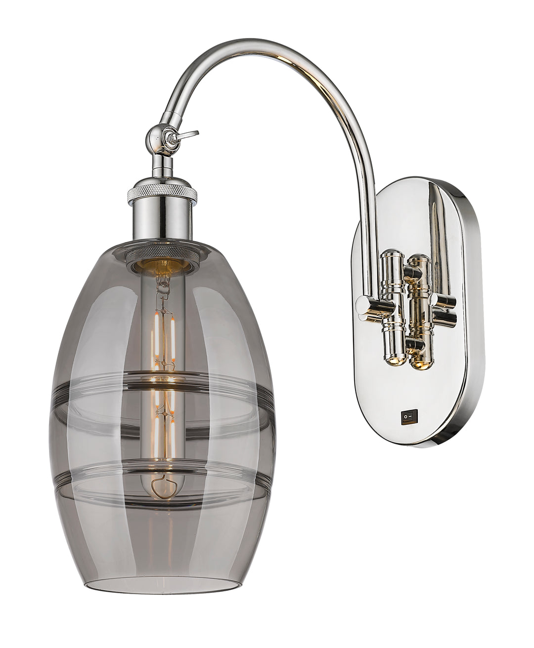 Innovations Lighting Vaz 6" Sconce - Polished Nickel Wall Sconces Innovations Lighting   