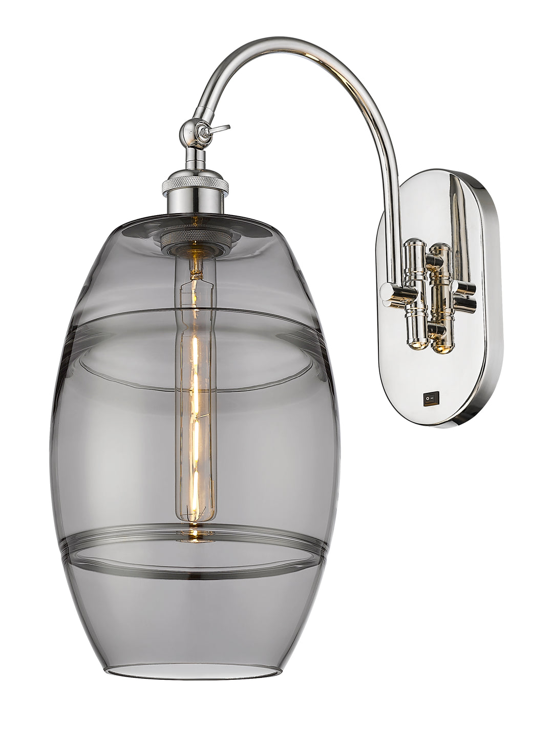 Innovations Lighting Vaz 8" Sconce - Polished Nickel Wall Sconces Innovations Lighting   