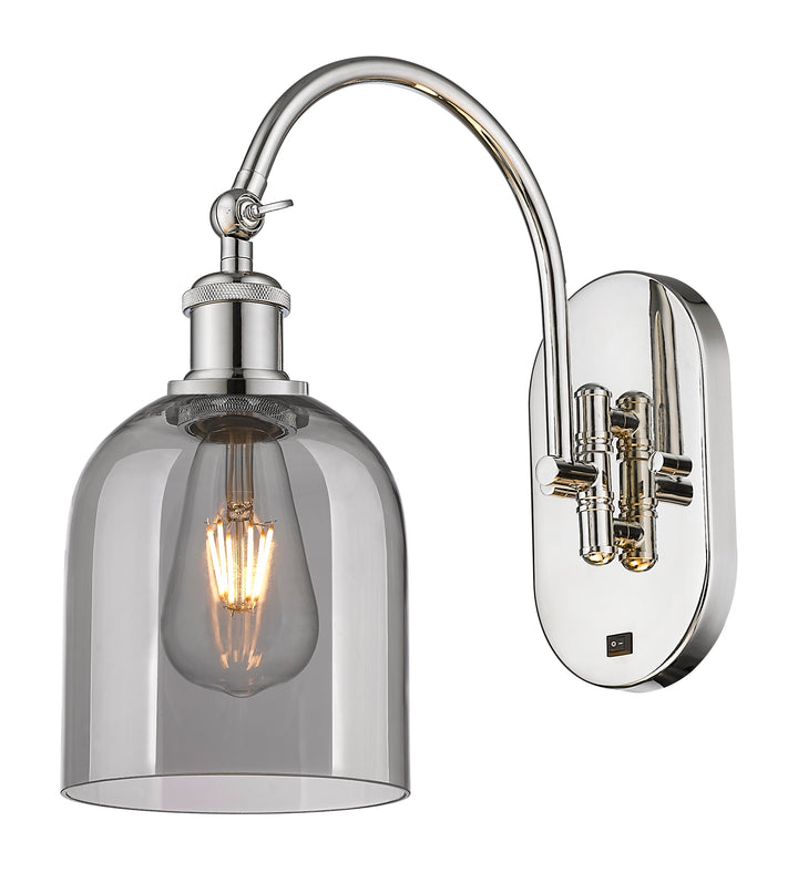 Innovations Lighting Bella 6" Sconce - Polished Nickel Wall Sconces Innovations Lighting   