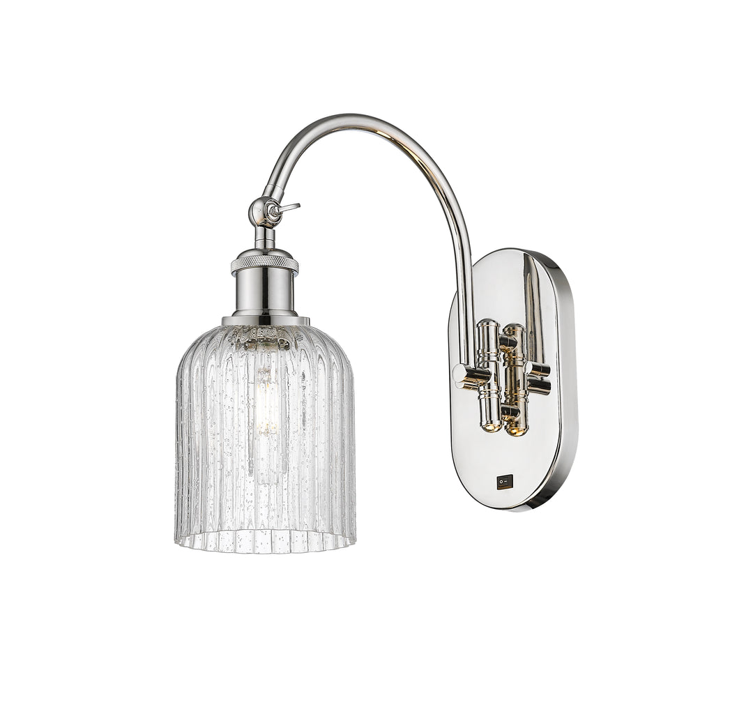 Innovations Lighting Bridal Veil 5" Sconce - Polished Nickel Wall Sconces Innovations Lighting   