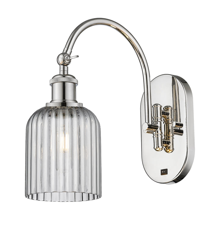 Innovations Lighting Bridal Veil 5" Sconce - Polished Nickel Wall Sconces Innovations Lighting   