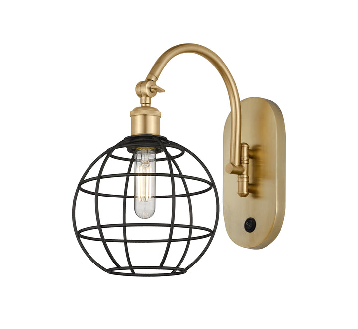 Innovations Lighting Lake Placid 8" Sconce - Satin Gold Wall Sconces Innovations Lighting Default Title  