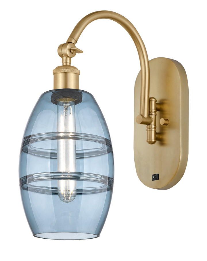 Innovations Lighting Vaz 6" Sconce - Satin Gold Wall Sconces Innovations Lighting   