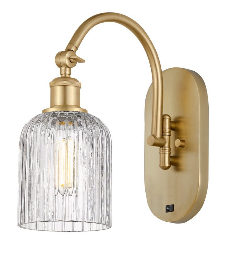 Innovations Lighting Bridal Veil 5" Sconce - Satin Gold Wall Sconces Innovations Lighting   