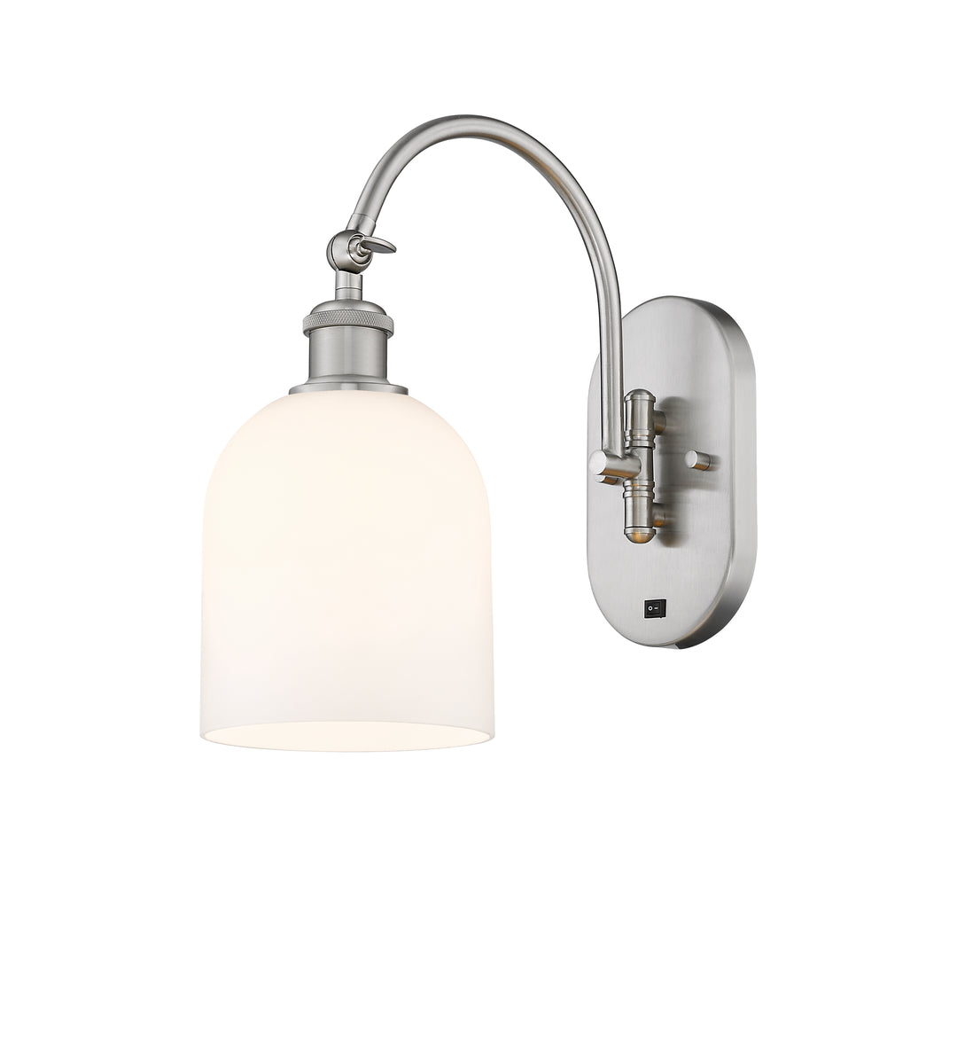 Innovations Lighting Bella 6" Sconce - Brushed Satin Nickel Wall Sconces Innovations Lighting   