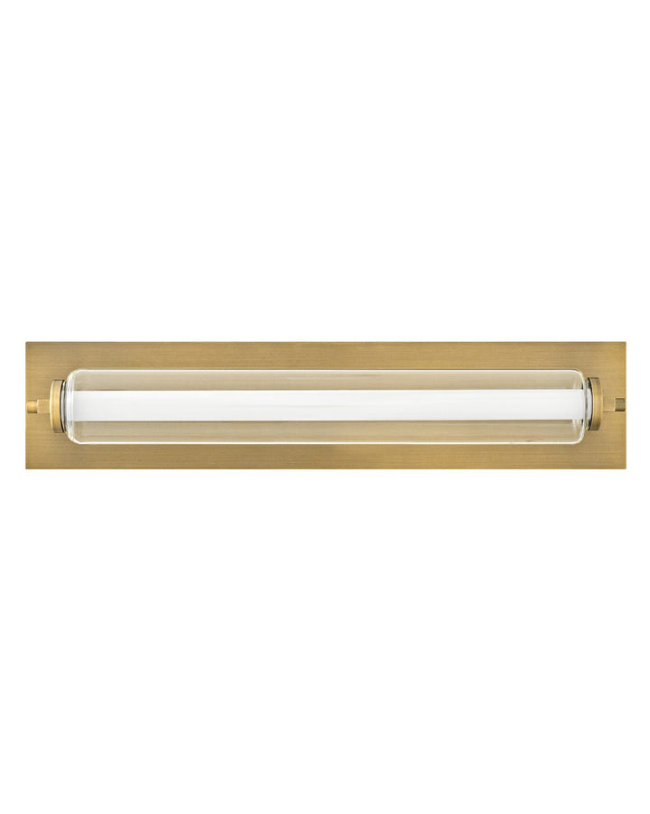 Hinkley Lucien Bath Bar Vanity Lights Hinkley Lacquered Brass 4.75x24.0x5.0 