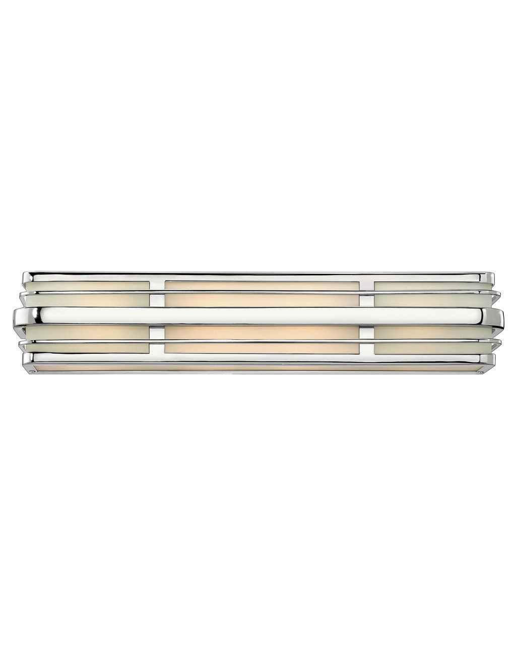 Hinkley Winton Bath Bar Vanity Lights Hinkley Chrome 5.0x26.25x5.0 