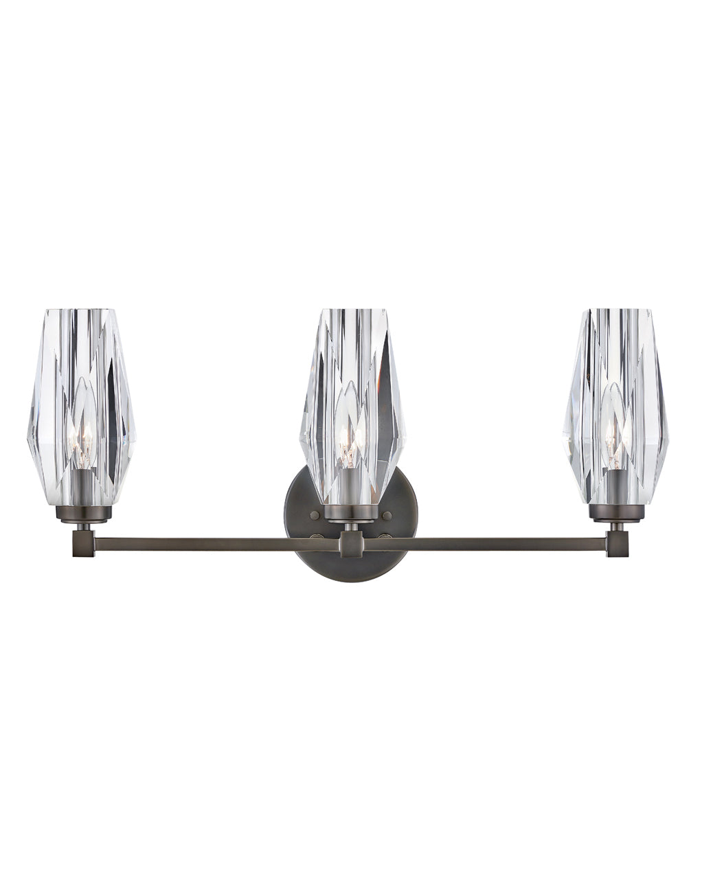 Hinkley Ana Bath Bar Vanity Lights Hinkley Black Oxide 5.5x23.5x10.25 