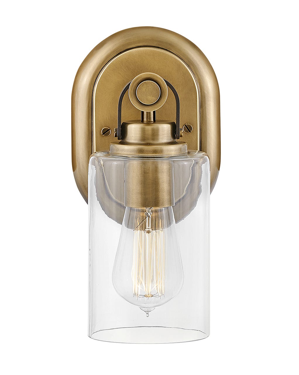 Hinkley Halstead Bath Bar Bath Vanity Light Hinkley Heritage Brass 6.5x5.0x10.25 