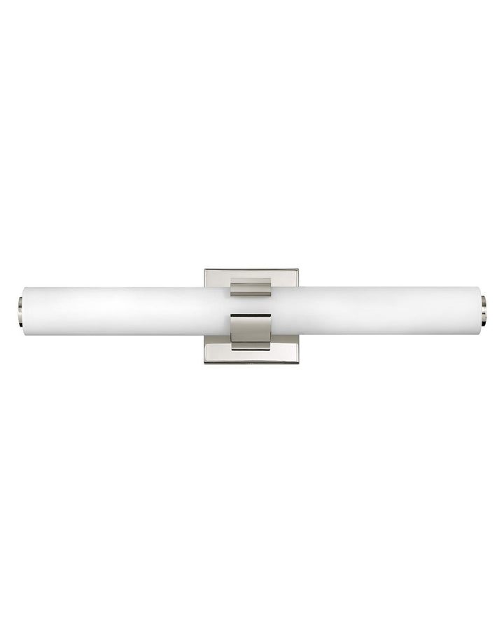 Hinkley Aiden Bath Bar Vanity Lights Hinkley Polished Nickel 3.75x22.75x4.75 