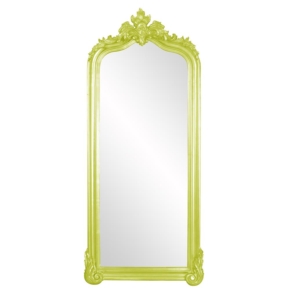 Howard Elliott Collection Tudor Mirror - Glossy Green Mirrors Howard Elliott Collection   