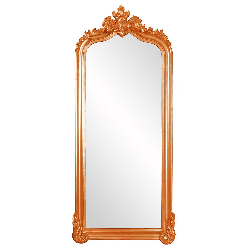 Howard Elliott Collection Tudor Mirror - Glossy Orange Mirrors Howard Elliott Collection   