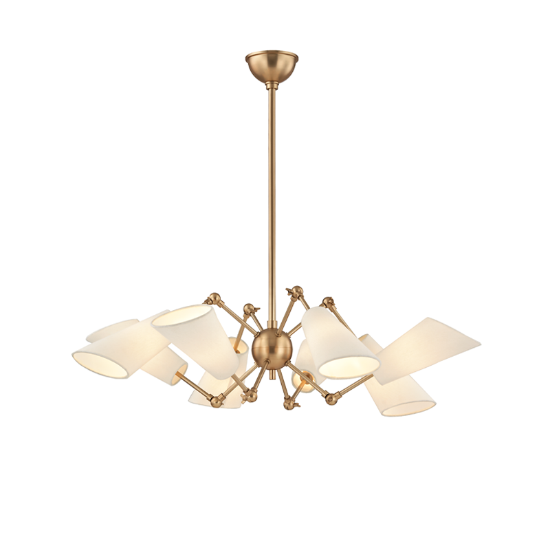 Hudson Valley Lighting Buckingham Chandelier Chandelier Hudson Valley Lighting Aged Brass  