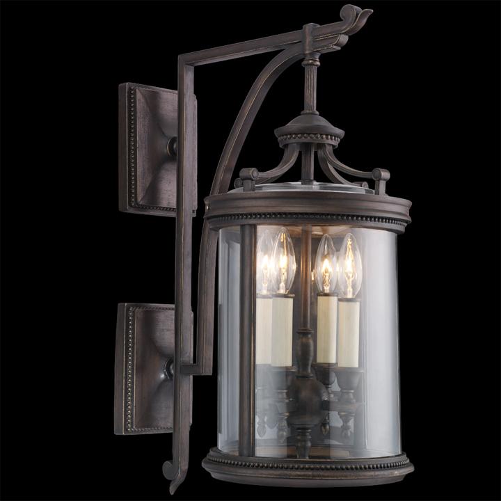 Fine Art Lamps Louvre 25" Outdoor Wall Mount Outdoor Wall Lights Fine Art Handcrafted Lighting   